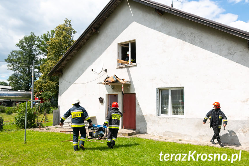 Pożar w Cergowej