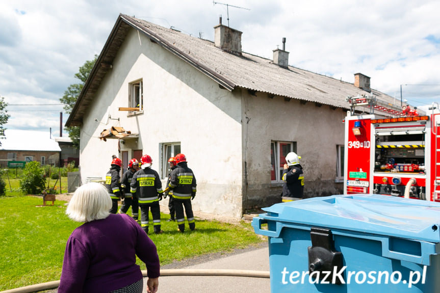 Pożar w Cergowej