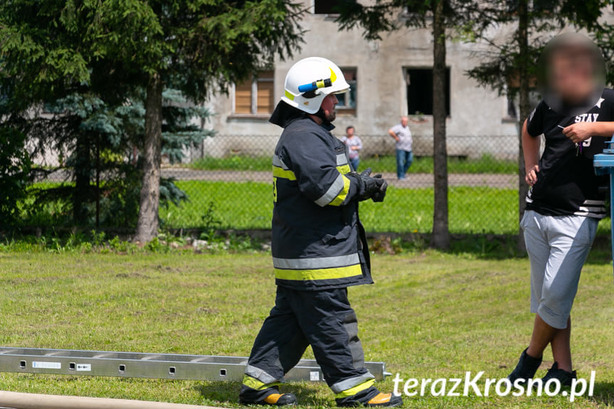 Pożar w Cergowej