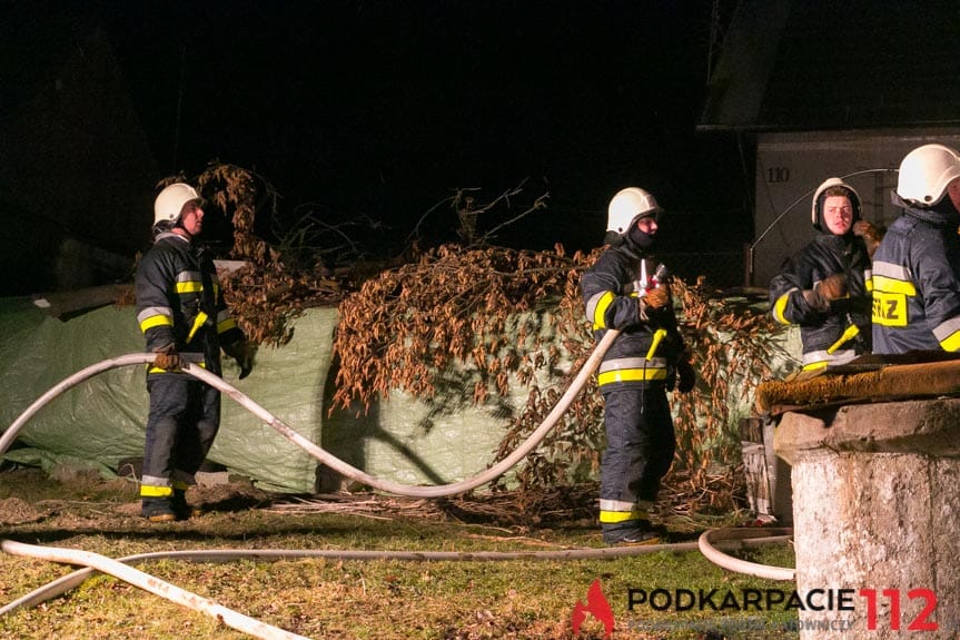 Pożar w Chorkówce