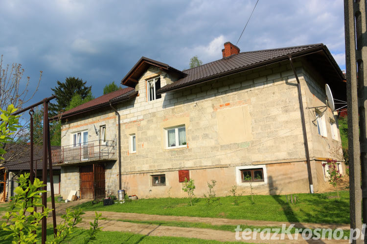 Pożar w domu w Kopytowej