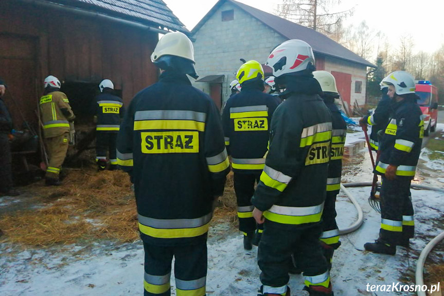 Pożar w Haczowie