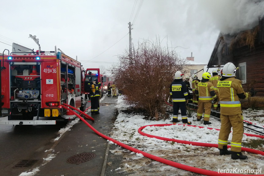 Pożar w Jabłonicy Polskiej