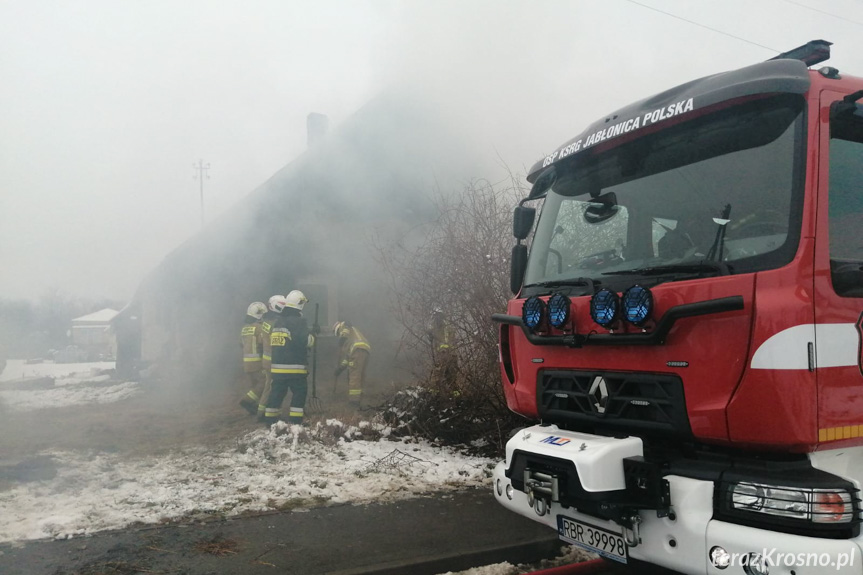 Pożar w Jabłonicy Polskiej