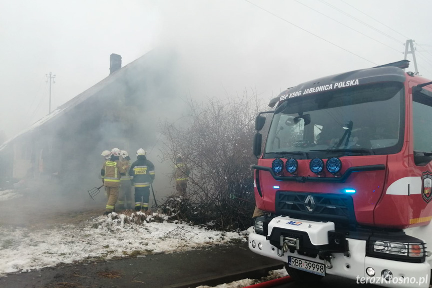 Pożar w Jabłonicy Polskiej