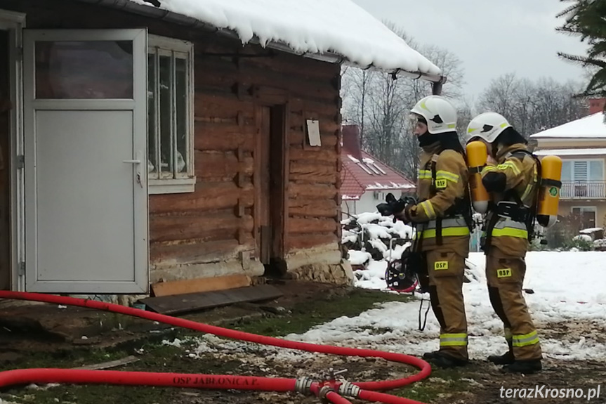 Pożar w Jabłonicy Polskiej