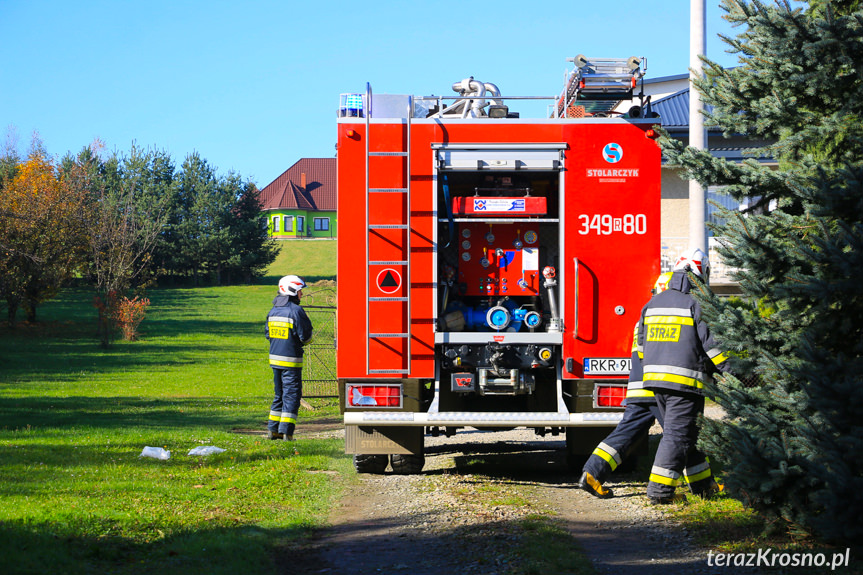 Pożar w Klimkówce