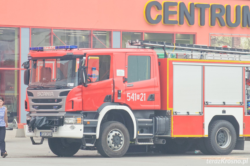 Pożar w Merkury Market - po opanowaniu pożaru