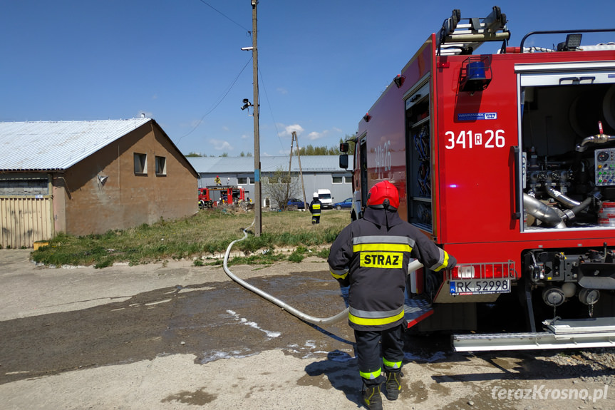 Pożar w Miejscu Piastowym