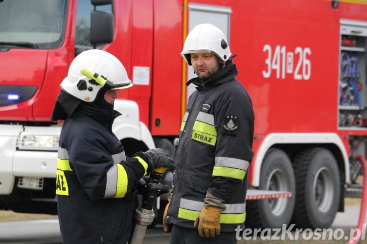 Pożar w Niżnej Łące