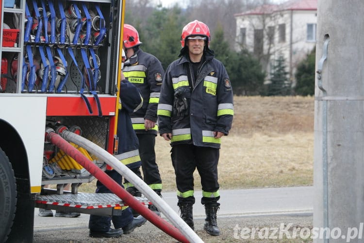 Pożar w Niżnej Łące