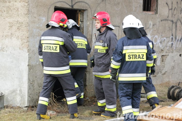 Pożar w Niżnej Łące