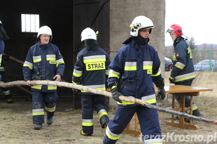 Pożar w Niżnej Łące