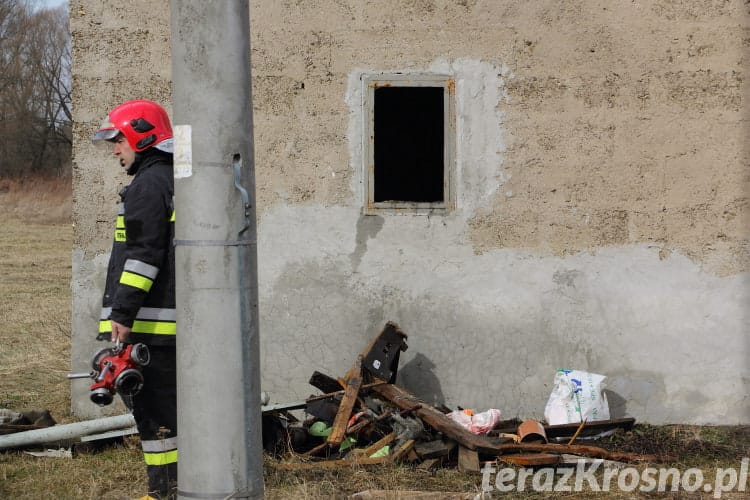 Pożar w Niżnej Łące