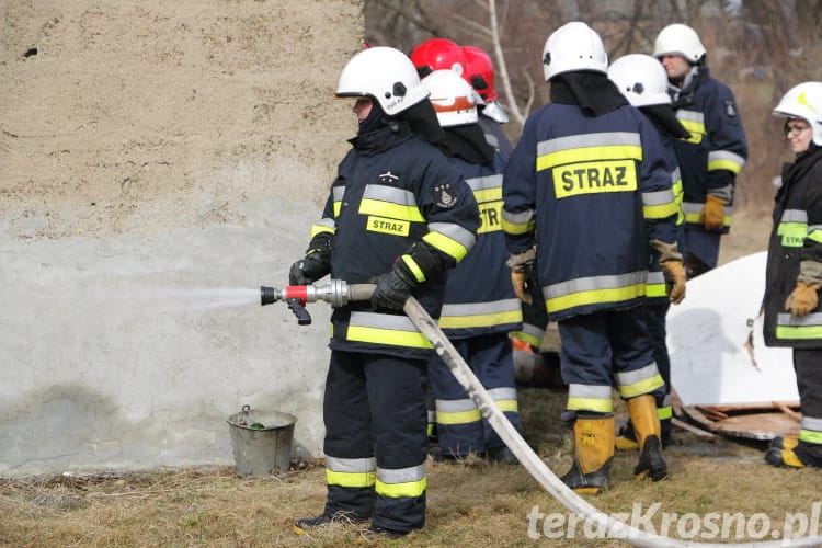 Pożar w Niżnej Łące