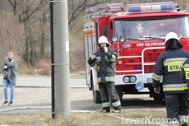 Pożar w Niżnej Łące