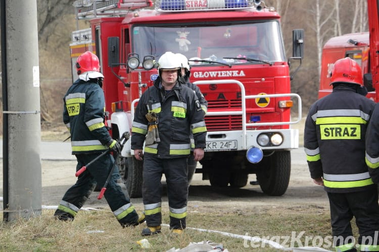 Pożar w Niżnej Łące