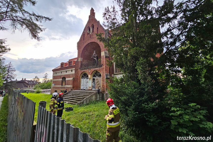 Pożar w Pałacu Kaczkowskich