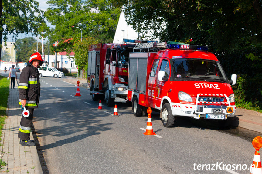 Pożar w Polance