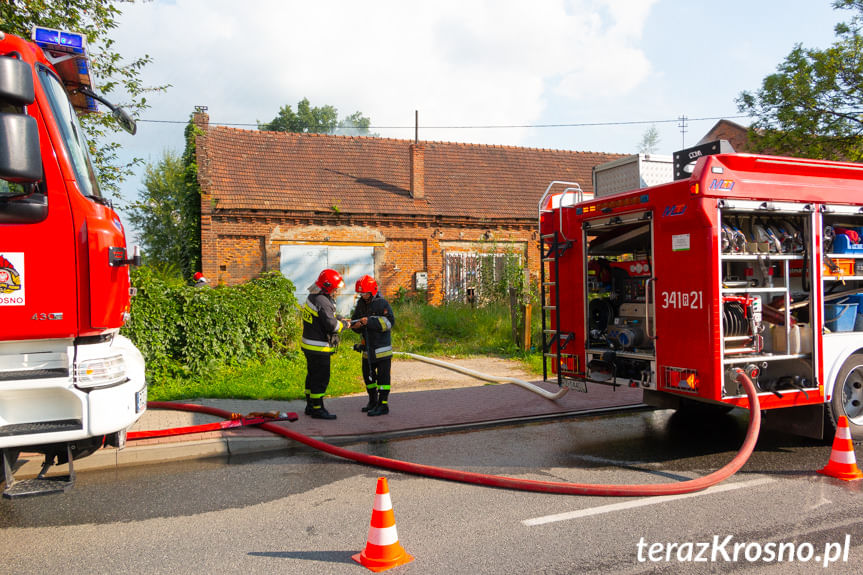 Pożar w Polance