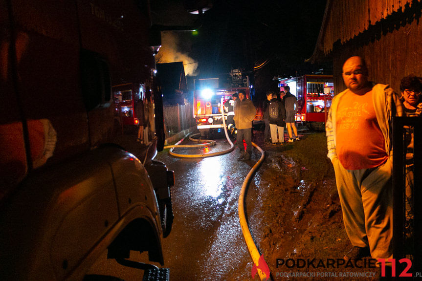 Pożar w Posadzie Górnej