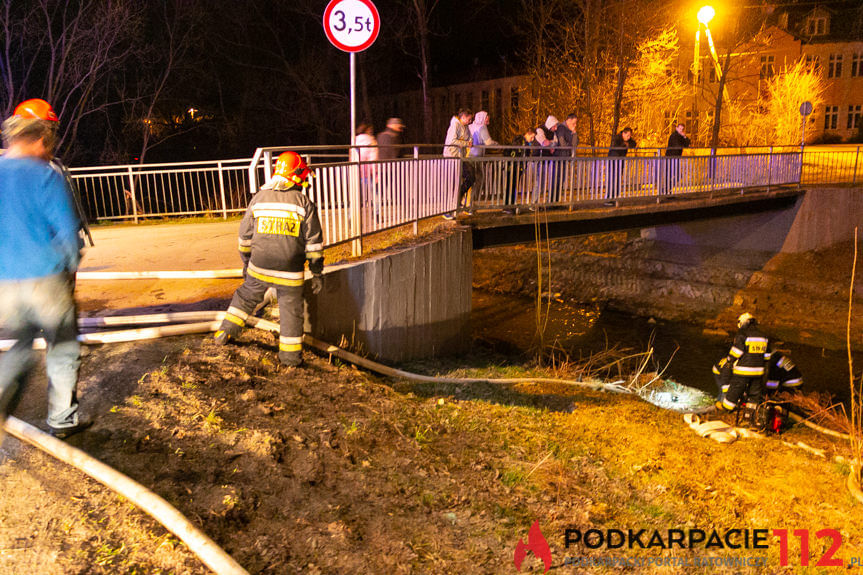 Pożar w Posadzie Górnej