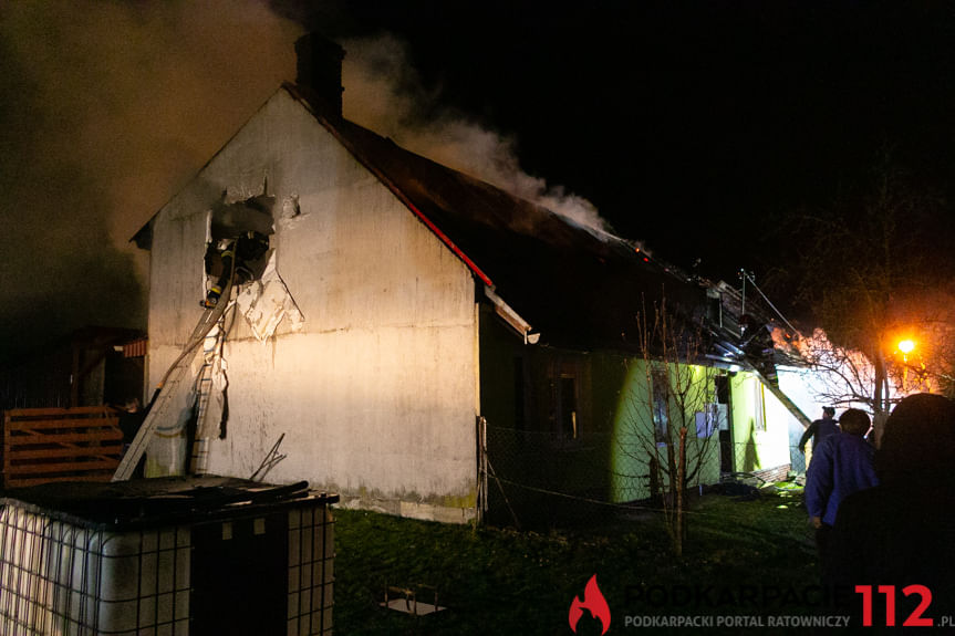 Pożar w Posadzie Górnej