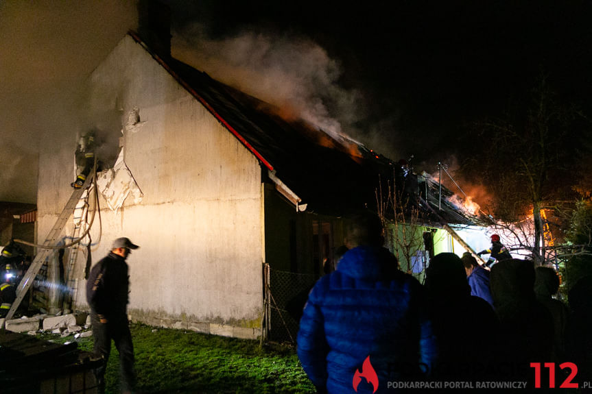 Pożar w Posadzie Górnej