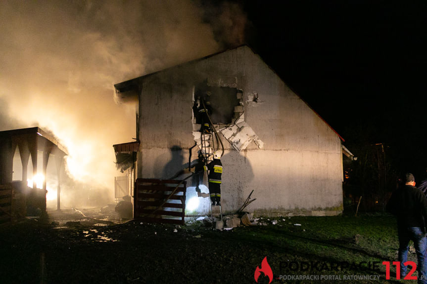 Pożar w Posadzie Górnej