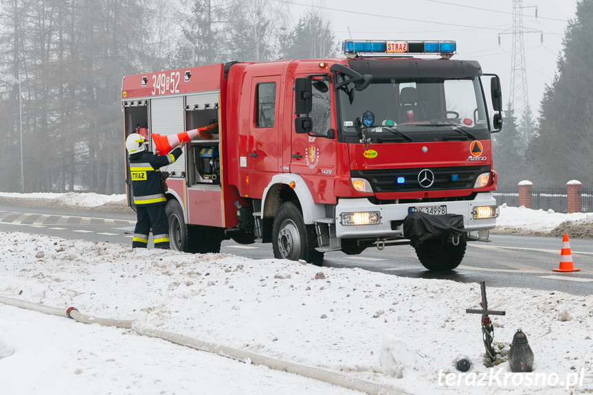 Pożar w pustostanie