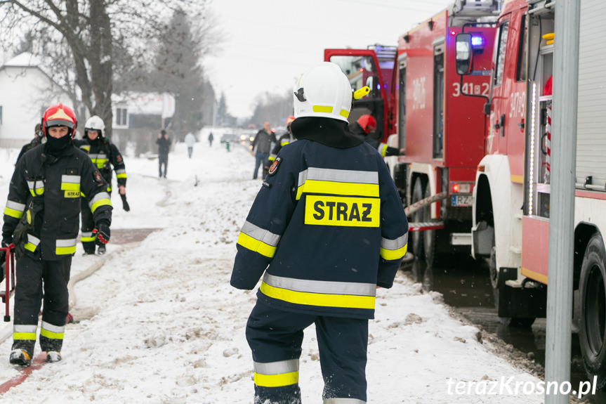 Pożar w pustostanie