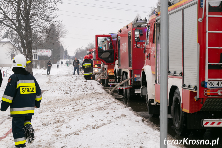 Pożar w pustostanie