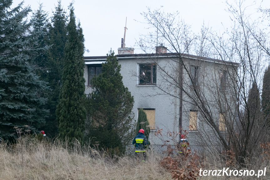 Pożar w pustostanie