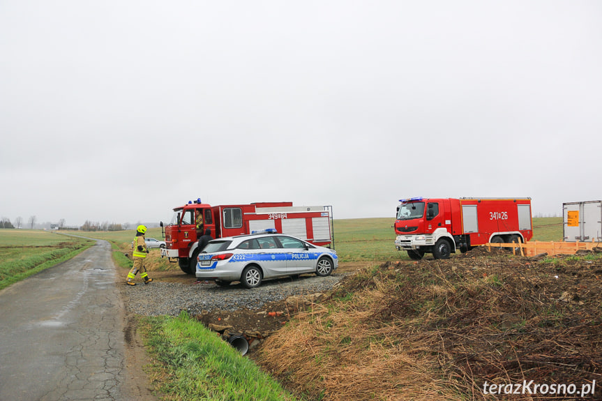 Pożar w Rymanowie