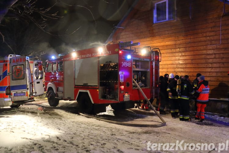 Pożar w Rymanowie