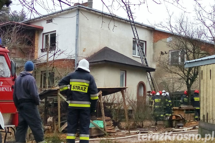 Pożar w Woli Komborskiej