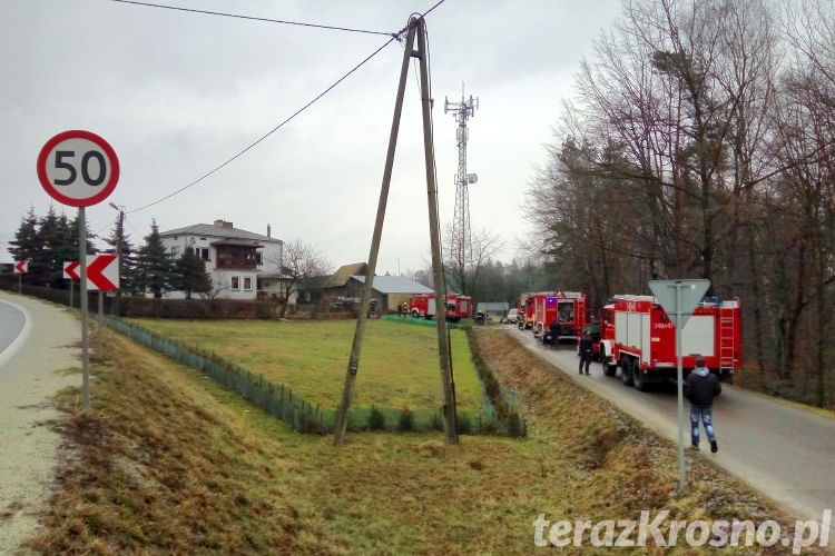 Pożar w Woli Komborskiej