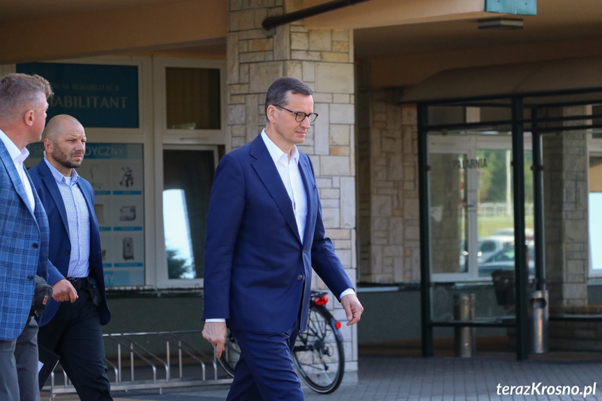 Premier Morawiecki w Krośnie