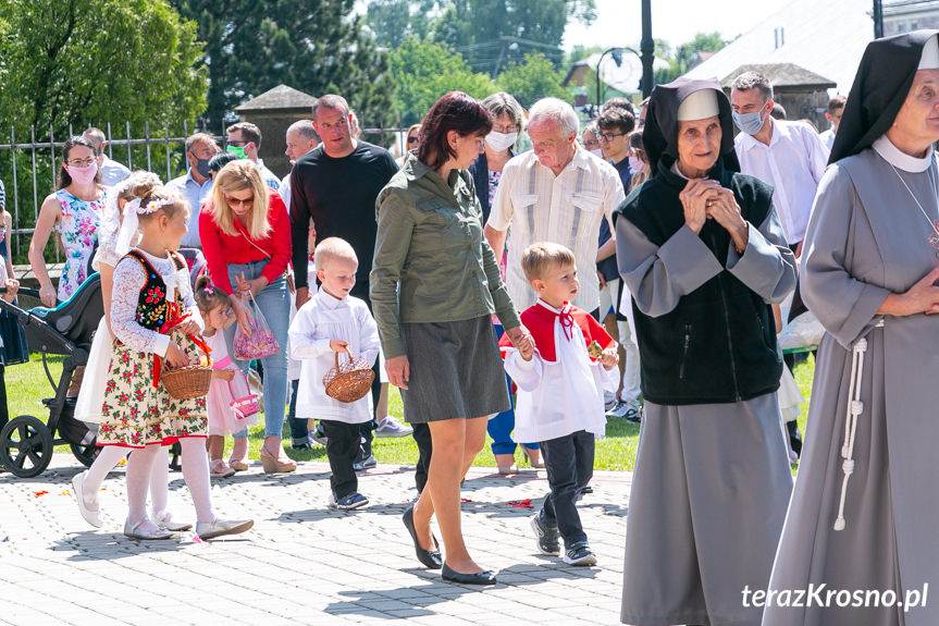 Procesja Bożego Ciała w Korczynie