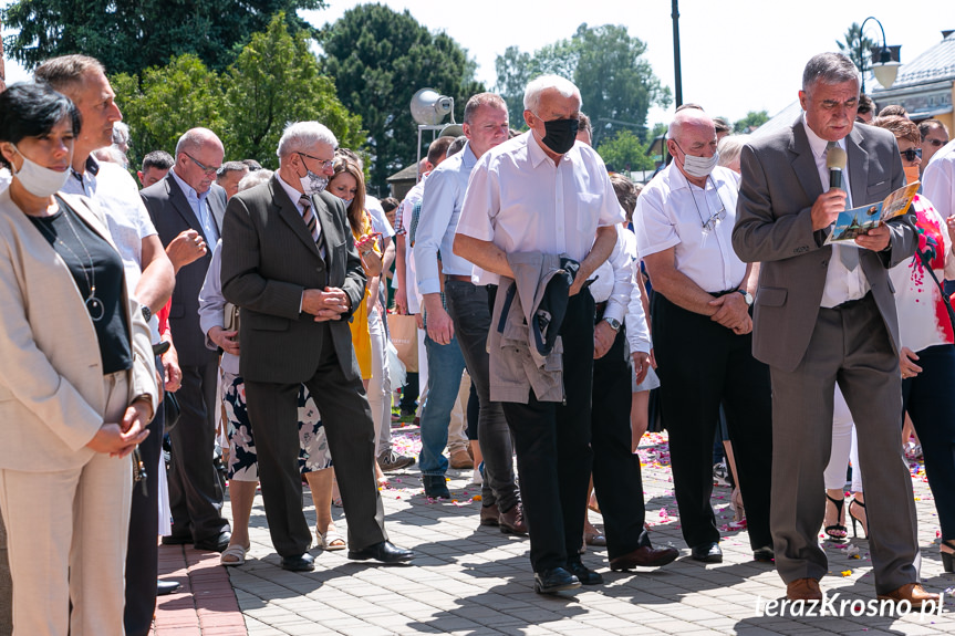 Procesja Bożego Ciała w Korczynie