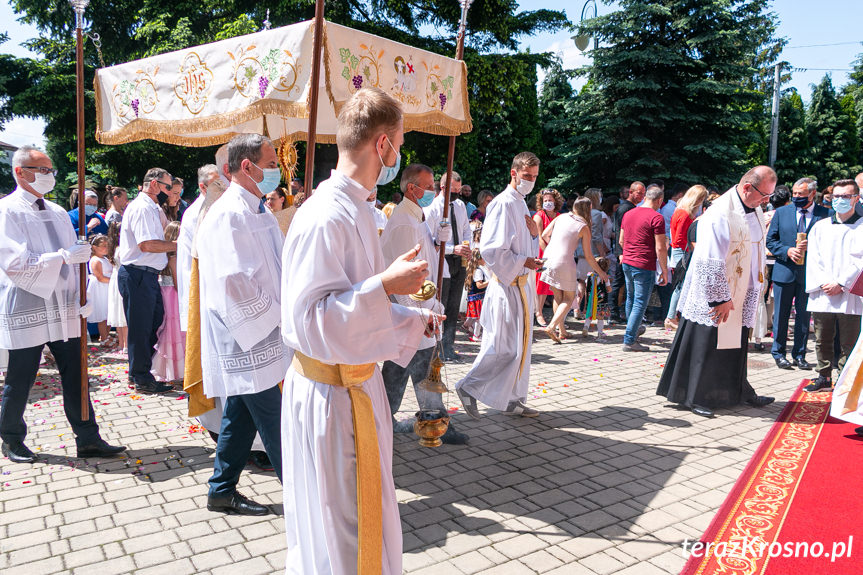 Procesja Bożego Ciała w Korczynie