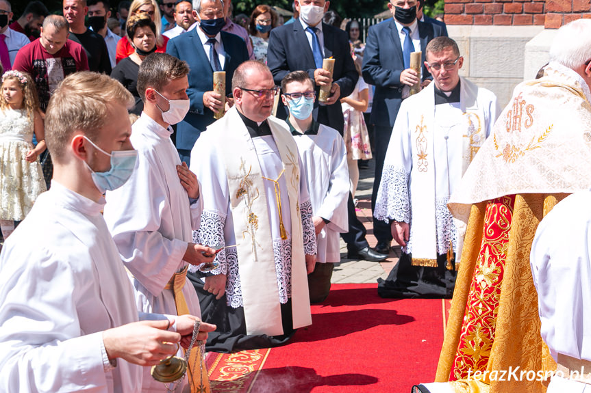 Procesja Bożego Ciała w Korczynie