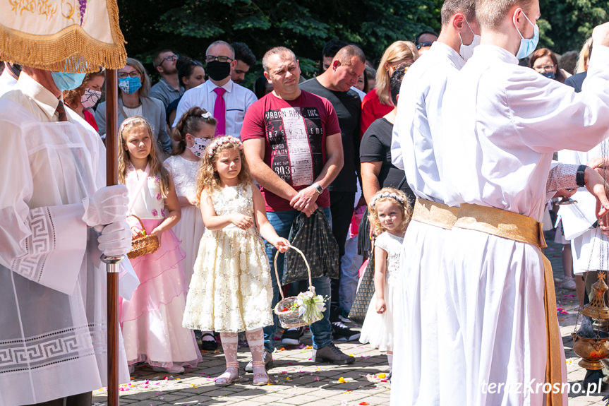 Procesja Bożego Ciała w Korczynie