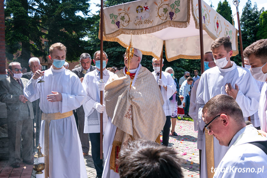 Procesja Bożego Ciała w Korczynie