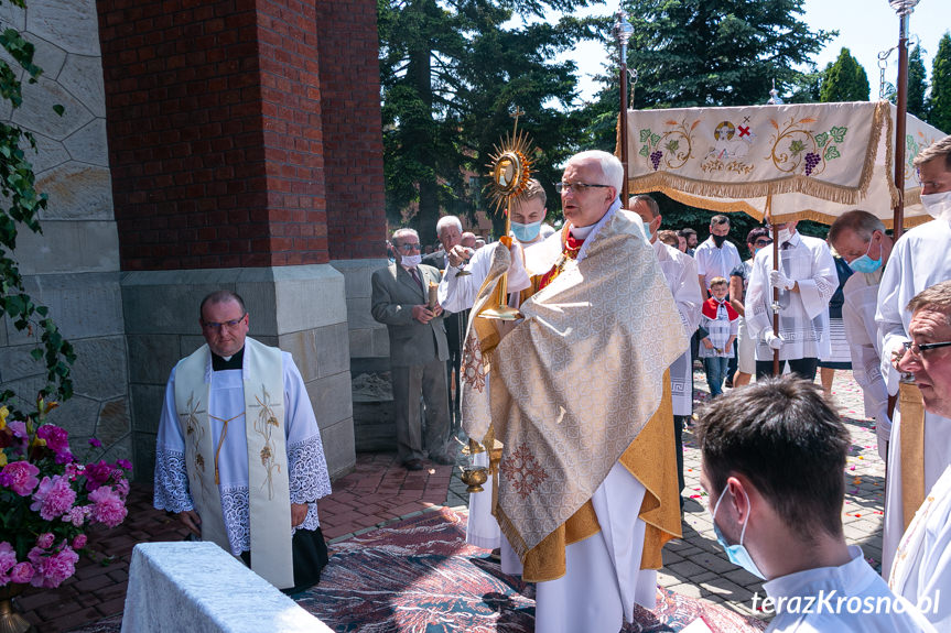 Procesja Bożego Ciała w Korczynie