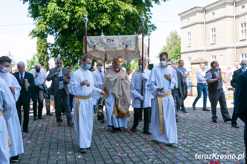 Procesja Bożego Ciała w Korczynie