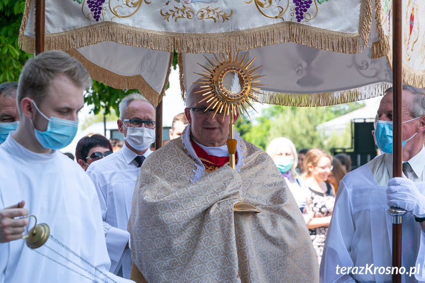 Procesja Bożego Ciała w Korczynie