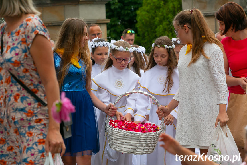 Procesja Bożego Ciała w Korczynie