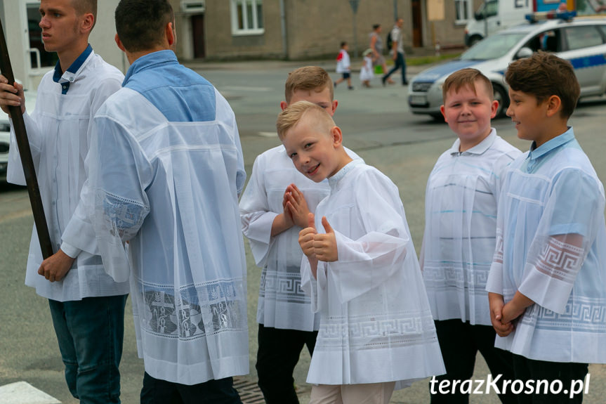 Procesja Bożego Ciała w Korczynie