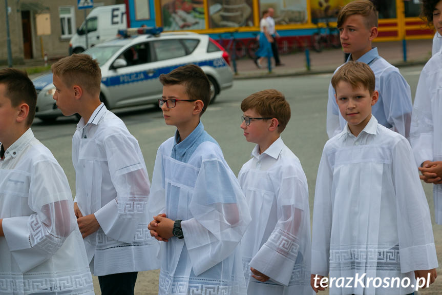 Procesja Bożego Ciała w Korczynie